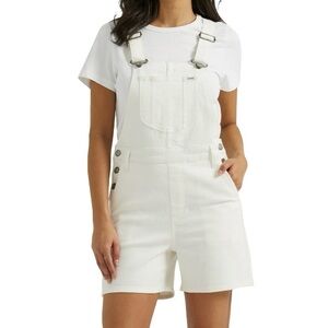 Lee Women’s Soft and Stretchy Overall Shorts Size Small